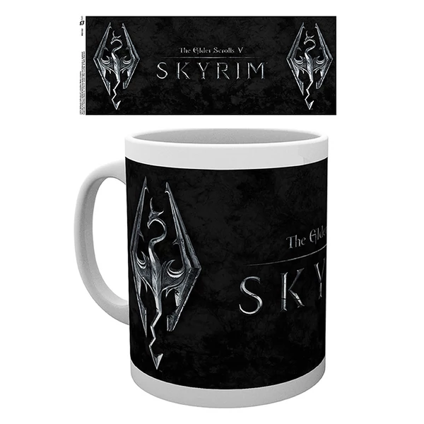 SKYRIM - Bögre - 320 ml - Seal of Akatosh