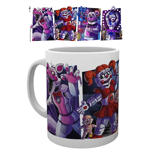 FIVE NIGHTS AT FREDDY'S - Bögre - 320 ml - Sisters
