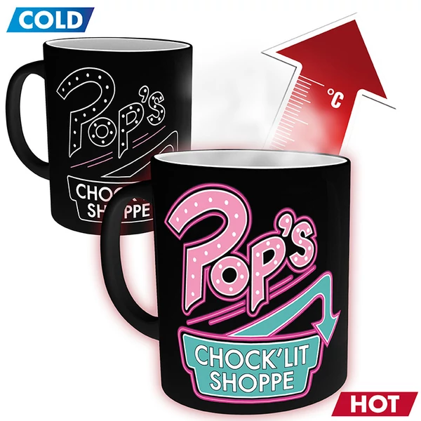 RIVERDALE - Hőre változó bögre - 320 ml - Pop's