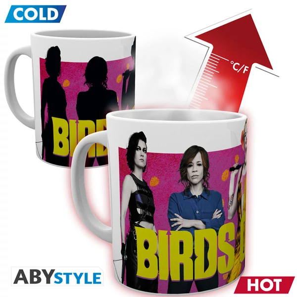 DC COMICS - Hőre változó bögre - 320 ml - Group x 2