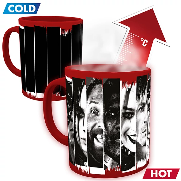 DC COMICS - Hőre változó bögre -320 ml-The Suicide Squad Task