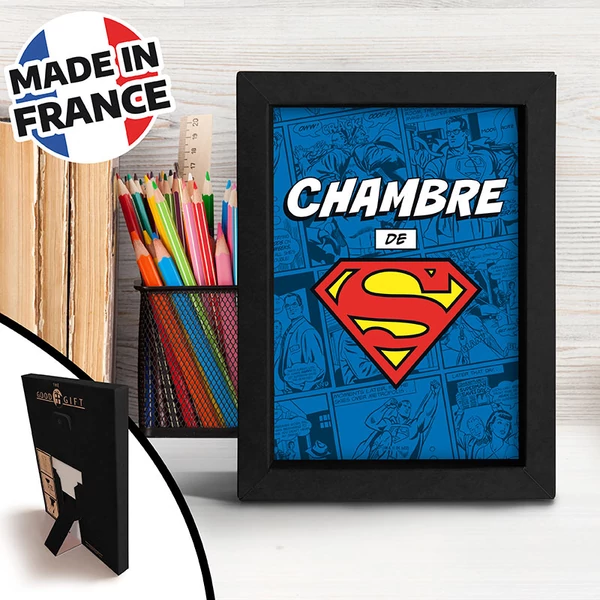 SUPERMAN - Black Kraft Keret 15x20 -  