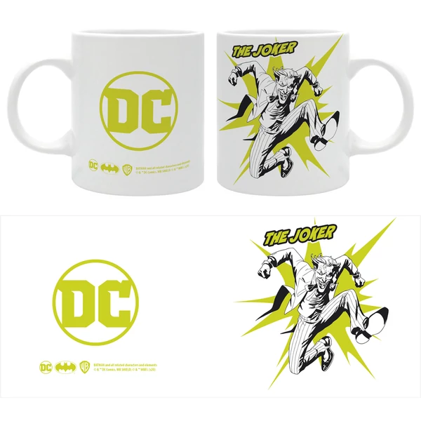 DC Comics - Bögre - 320ml - POP - Joker Green
