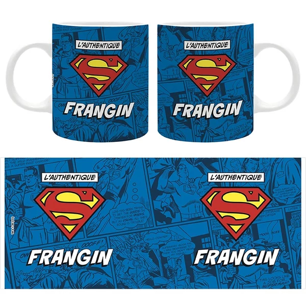 Superman - Bögre - 320ml - L'AUTHENTIQUE 