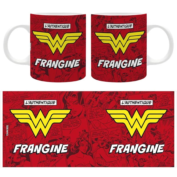 Wonder Woman - Bögre - 320ml - L'AUTHENTIQUE 