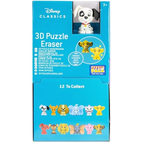 Disney Klasszikusok / Disney Classics - 3D puzzle radír - illatosított