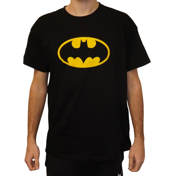 Batman Classic Logo Póló - Fekete