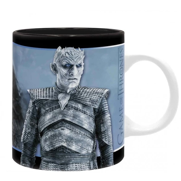 GAME OF THRONES Viserion and Night King Trónok harca bögre 320 ml