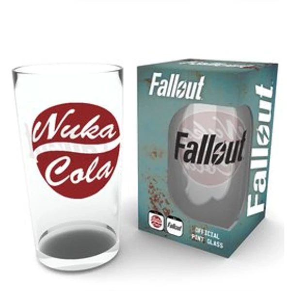 Fallout - Nuka Cola üvegpohár