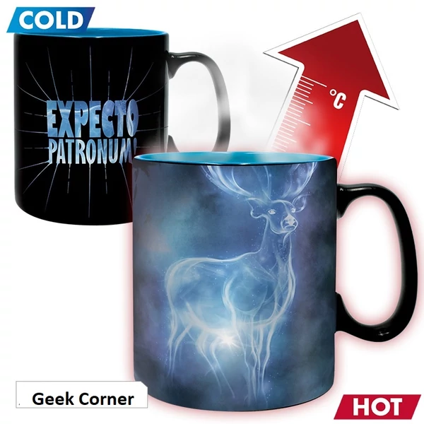 Harry Potter Patronus hőre változó bögre 460 ml