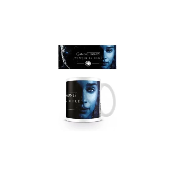 GAME OF THRONES  Trónok Harca Winter is here Daenerys bögre 320 ml