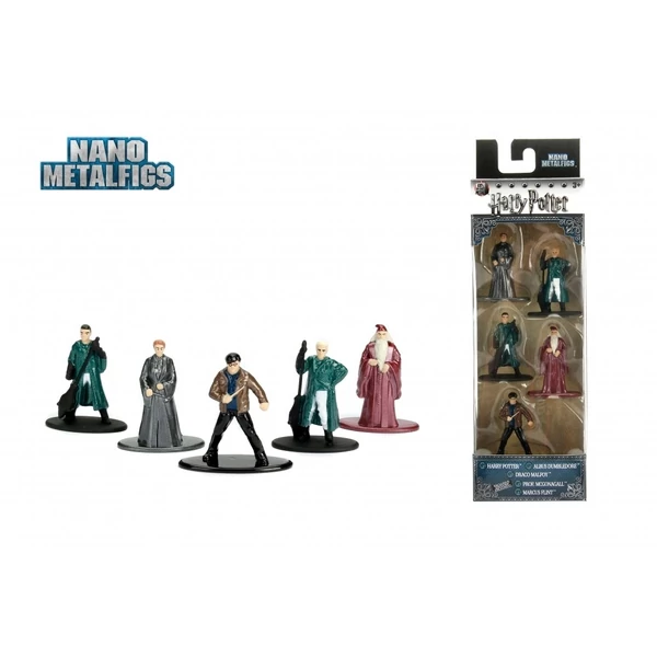 HARRY POTTER Nano Metalfigs 5 db-os fém figura szett