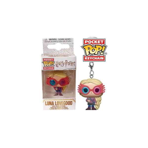 Harry Potter Luna Lovegood Pocket Pop kulcstartó 4 cm