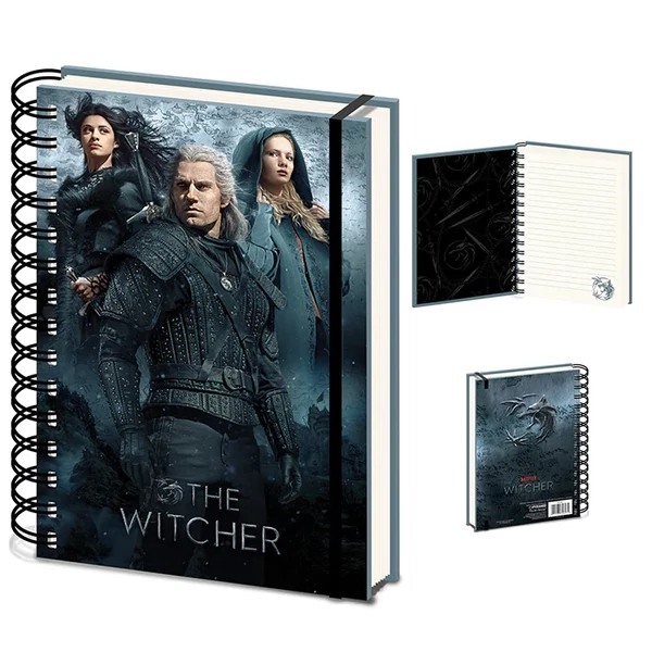 THE WITCHER spirál füzet notesz