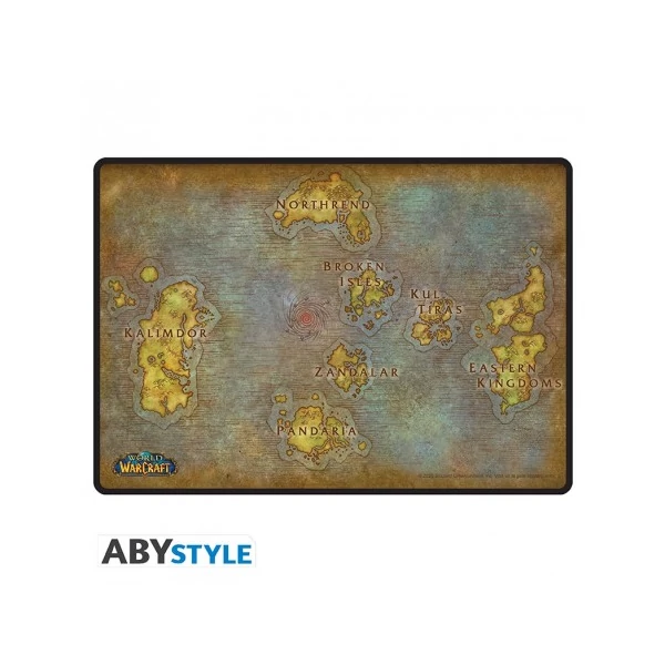 WORLD OF WARCRAFT Map Gamer egérpad