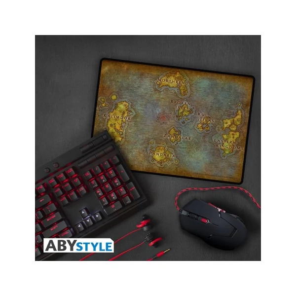 WORLD OF WARCRAFT Map Gamer egérpad