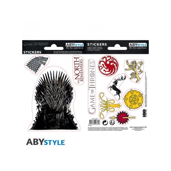 GAME OF THRONES Trónok Harca matrica csomag