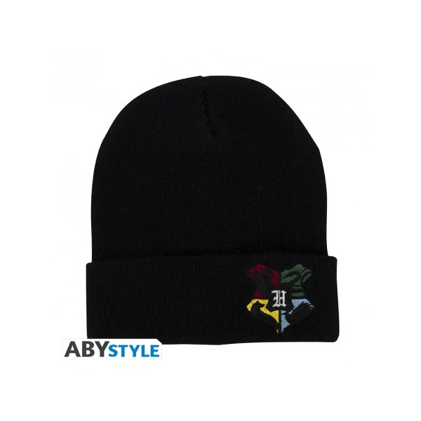 HARRY POTTER Hogwarts beanie kötött sapka