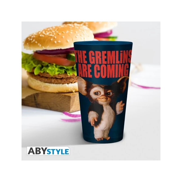 GREMLINS Szörnyecskék The Gremlins Are Coming premium üvegpohár
