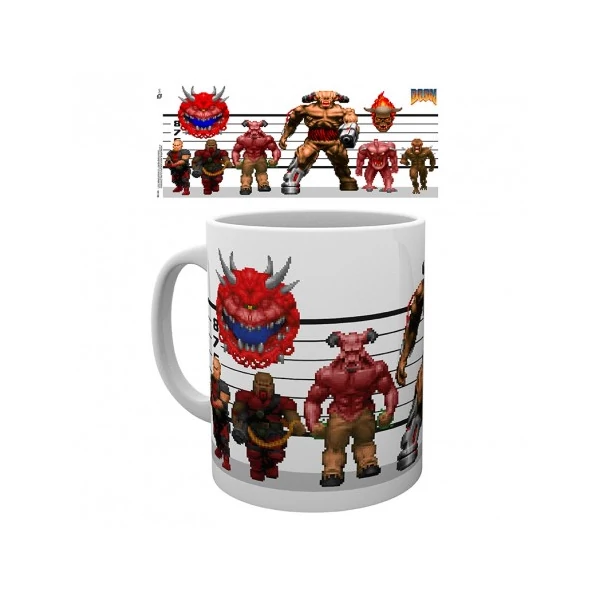 DOOM Classic Enemies bögre