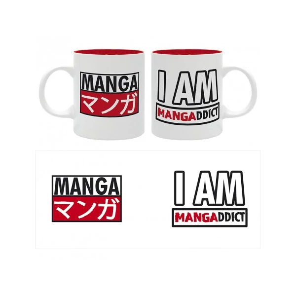 MANGA ADDICT bögre