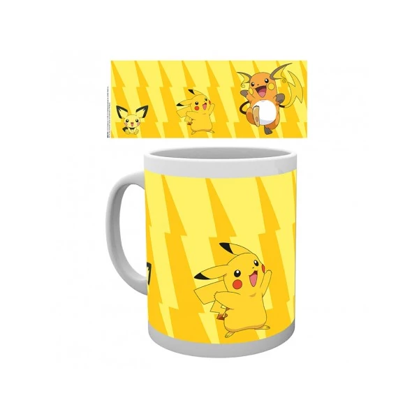 POKEMON Pikachu evolve bögre