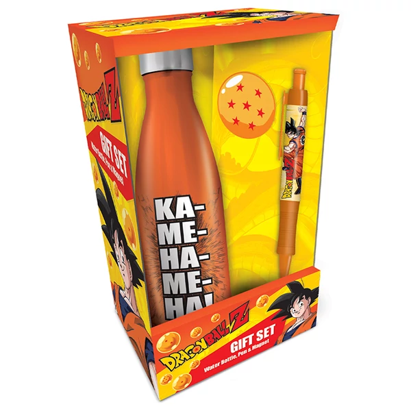 Dragon Ball ajándék csomag Kulacs, toll, kulcstartó