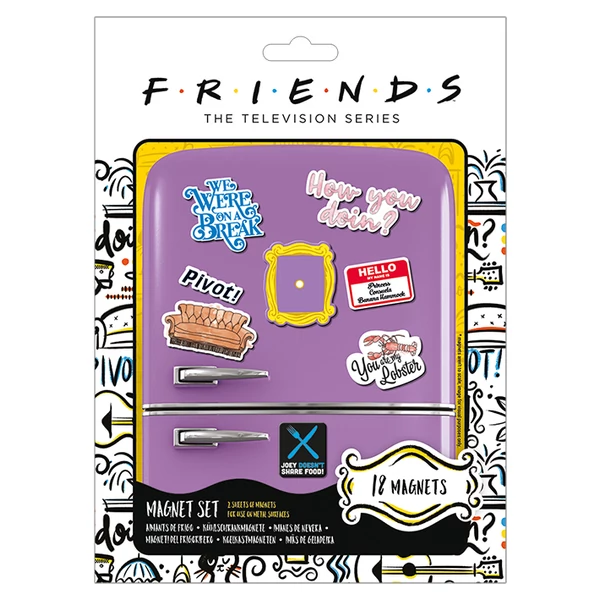 FRIENDS Jóbarátok hűtőmágnes csomag