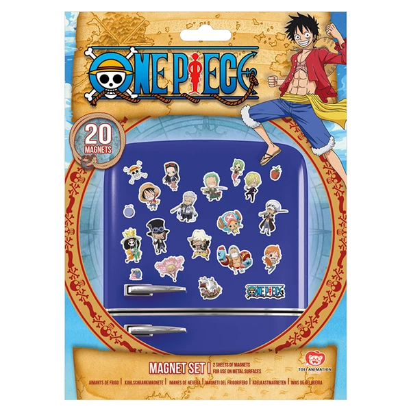 ONE PIECE hűtőmágnes csomag