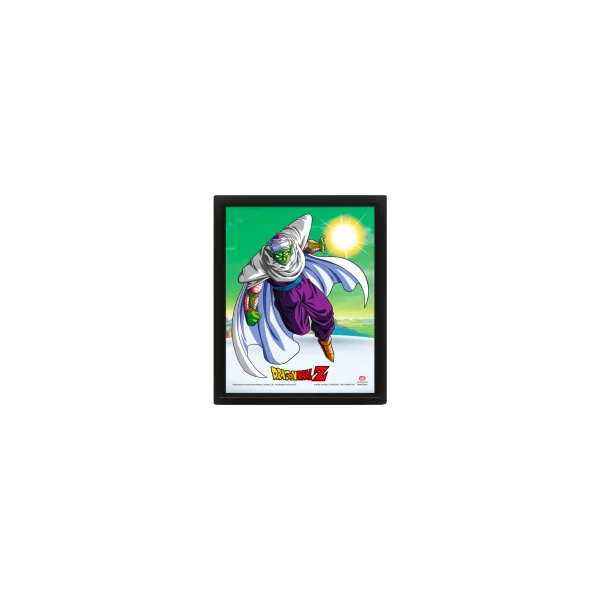 Dragon Ball Piccolo Lenticular 3D keretezett hologram kép