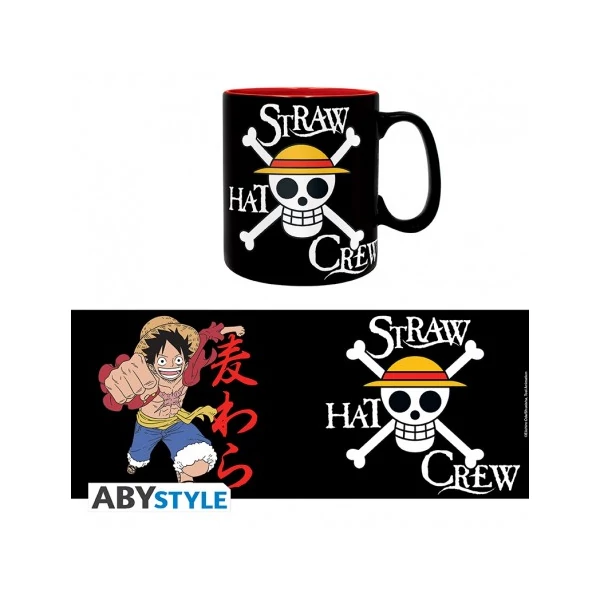 ONE PIECE Straw hat crew bögre