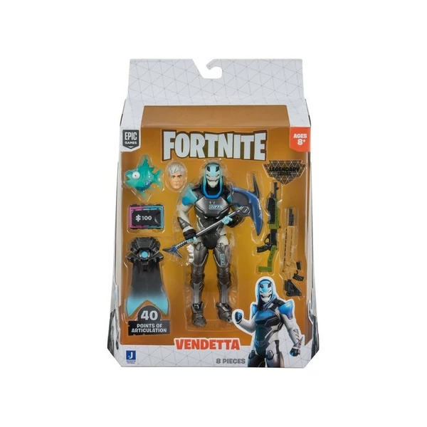 FORTNITE Vendetta mozgatható figura kiegészítőkkel