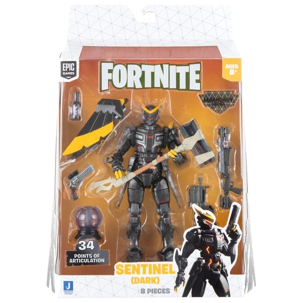 FORTNITE Dark Sentinel mozgatható figura kiegészítőkkel