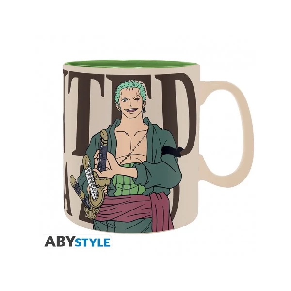 ONE PIECE Zoro wanted bögre