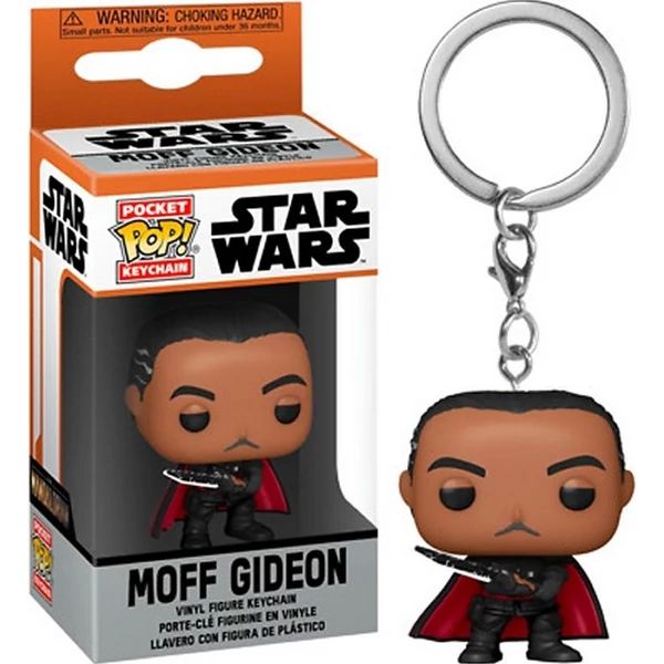 STAR WARS Moff Gideon FUNKO POP figura kulcstartó