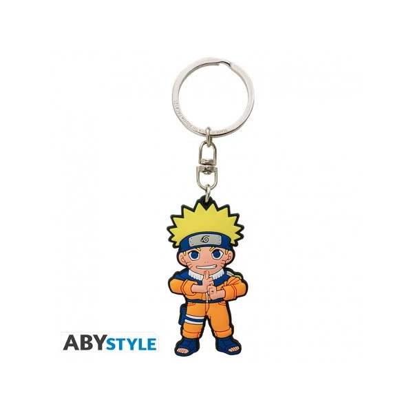 NARUTO Chibi PVC kulcstartó