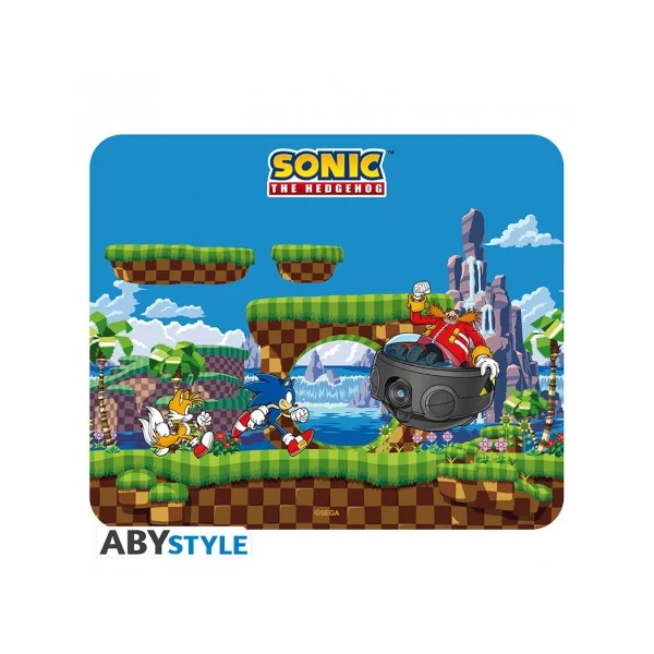 SONIC - Flexi egérpad - Sonic, Tails & Doctor Robotnik