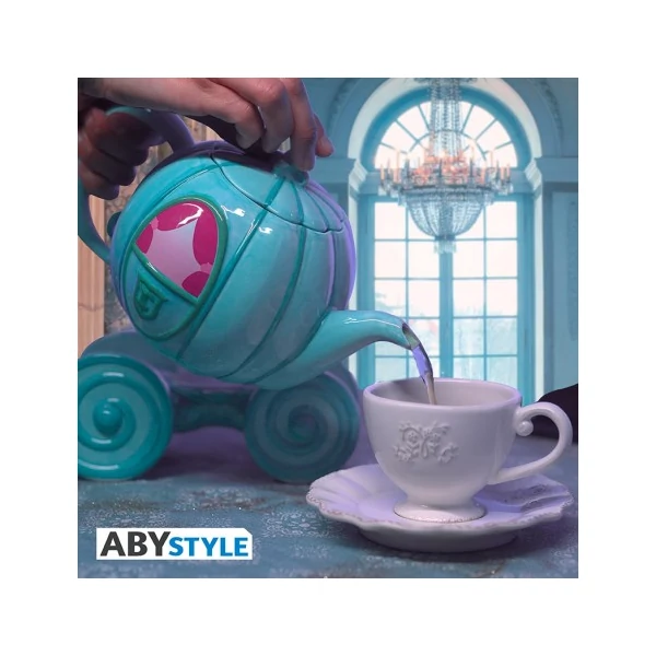 DISNEY Hamupipőke varázslatos hintó teás kanna