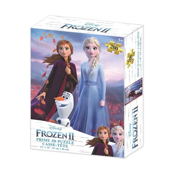 DISNEY Frozen 2 3D hologram puzzle kirakós