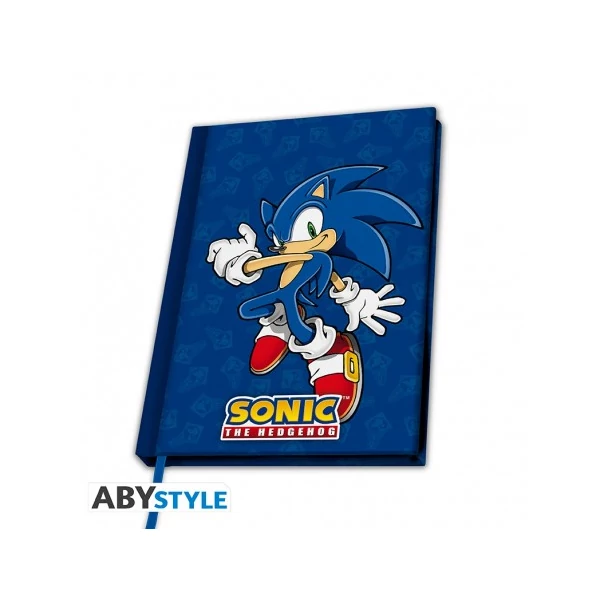 SONIC THE HEDGEHOG notesz jegyzetfüzet