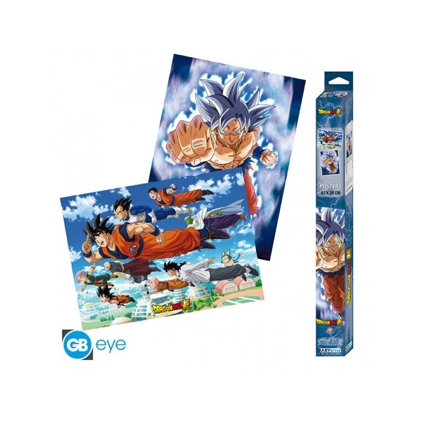 Dragon Ball super chibi poszter szett
