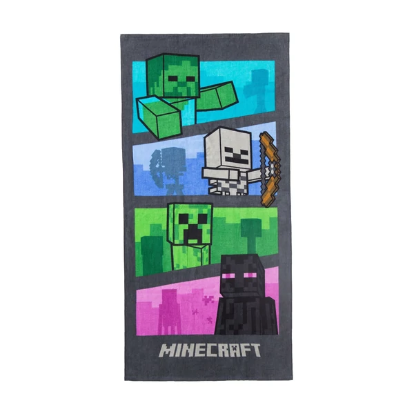 MINECRAFT characters törölköző