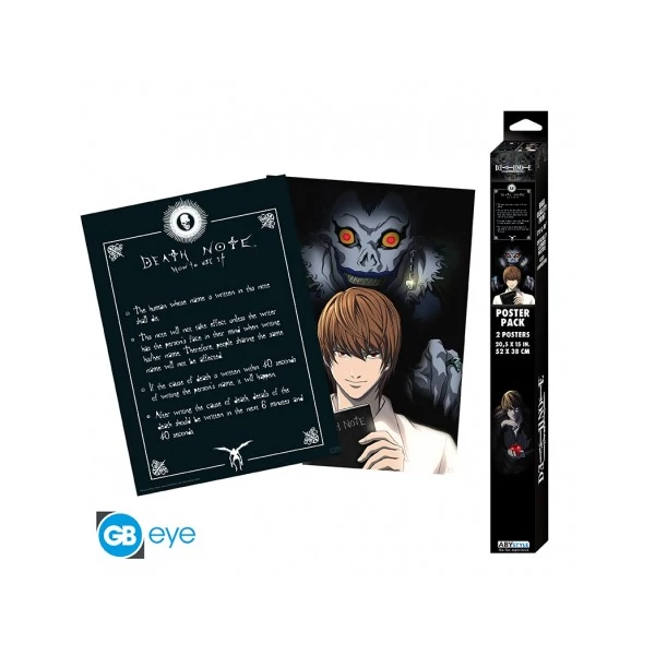 DEATH NOTE Chibi poszter szett