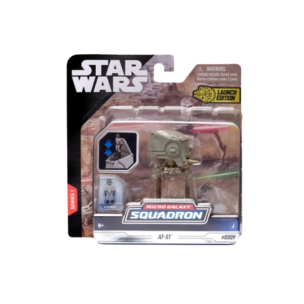 STAR WARS Micro Galaxy Squadron AT-ST replika