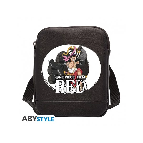 ONE PIECE RED messenger bag műbőr oldaltáska