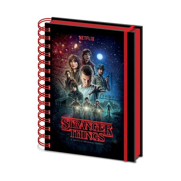 Stranger Things - Note book - Metallic