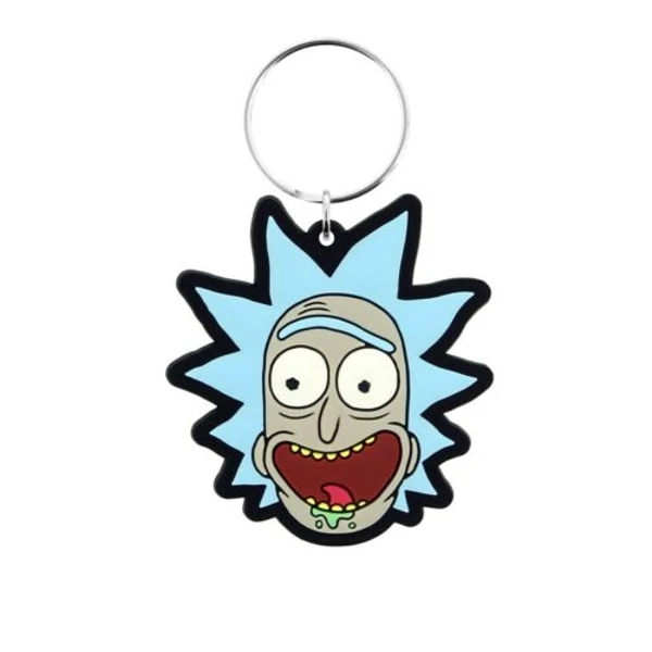 RICK AND MORTY Rick head PVC kulcstartó