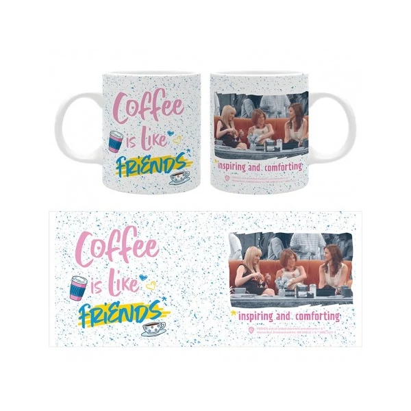 JÓBARÁTOK Coffe is like FRIENDS bögre
