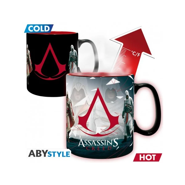 Assassin's Creed Legacy hőre változó bögre