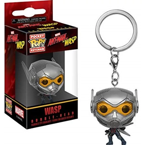 MARVEL PoP! Ant-man A Hangya The Wasp A Darázs POP figurás kulcstartó